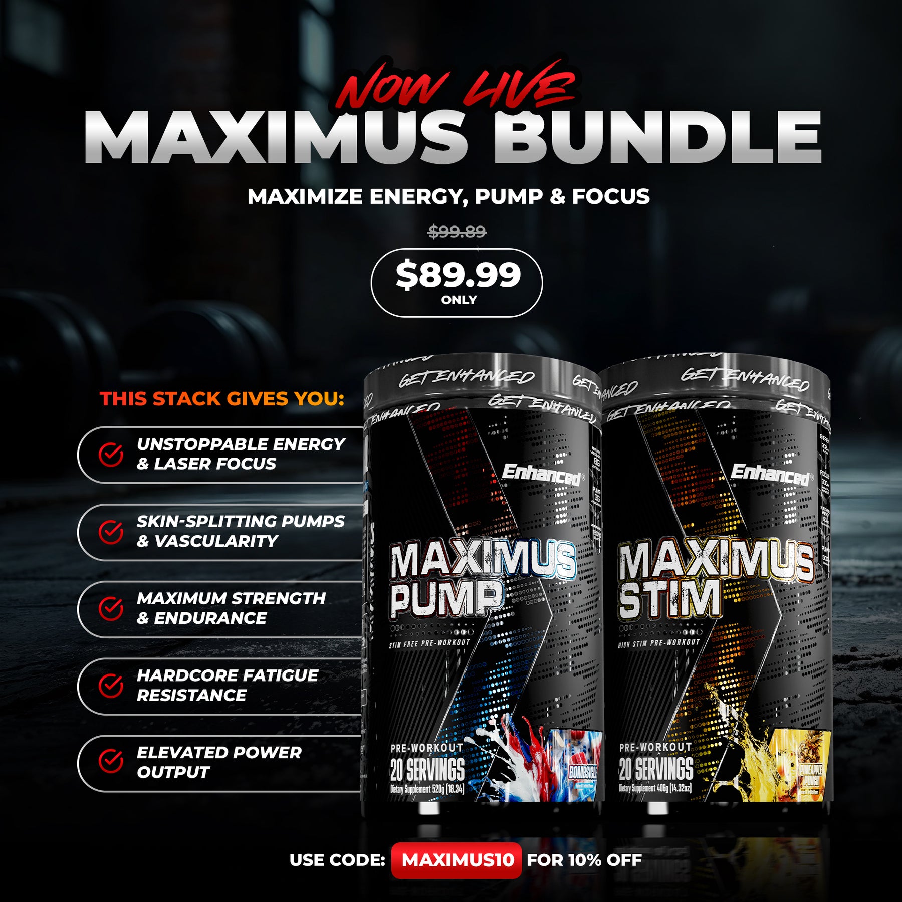 Maxitus MAXIMUS BUNDLE – Enhanced Labs