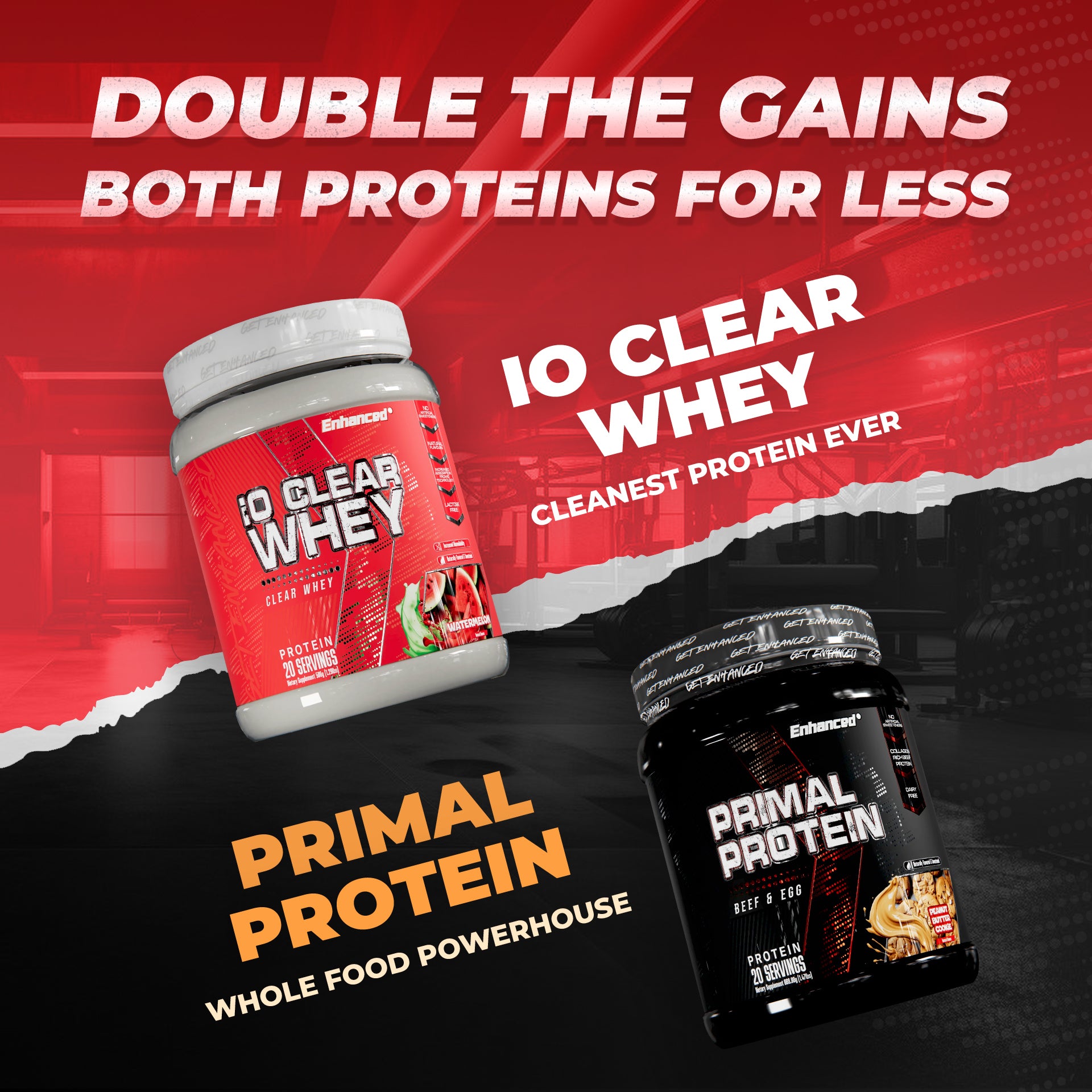 Protien Stack ENHANCED PROTEIN STACK – Enhanced Labs