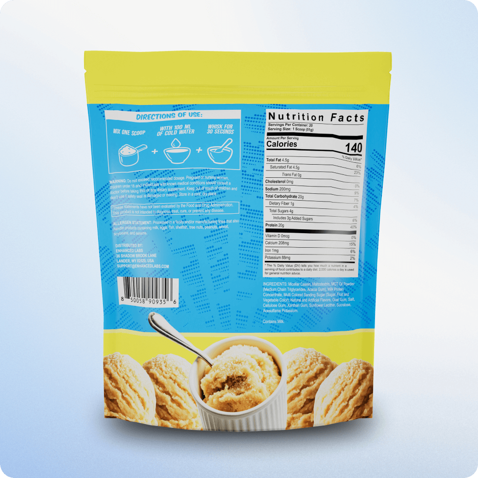 PROTEIN COOKIE DOUGH