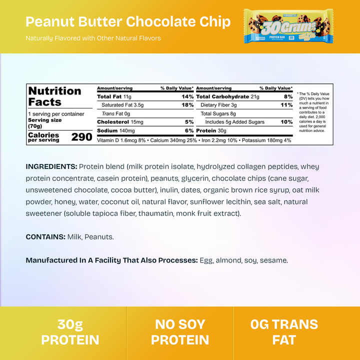 30 Grams Protein Bar