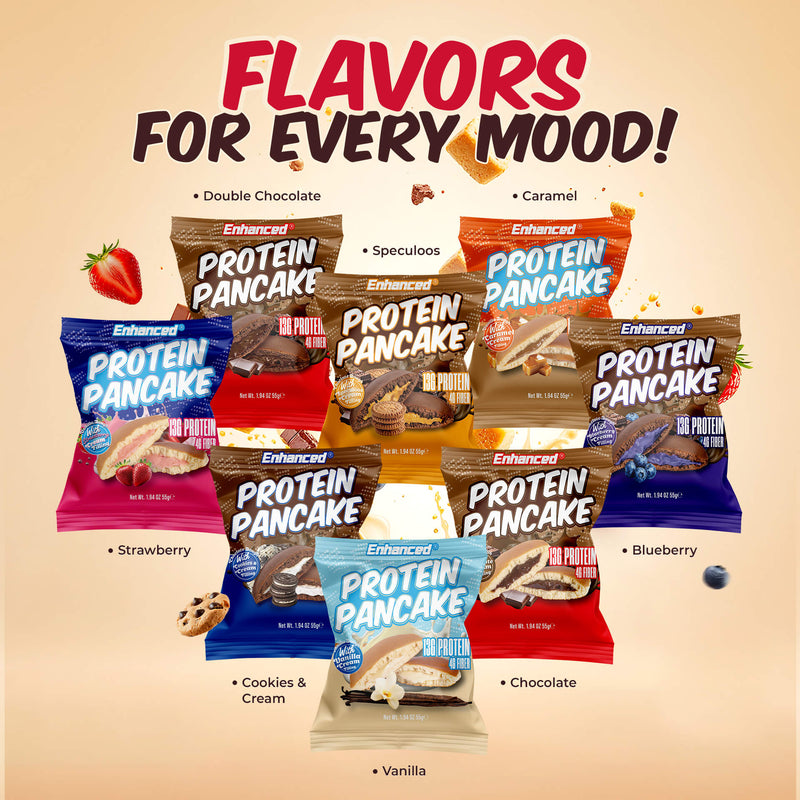 Enhanced Protein Pancake (Pack of 10)