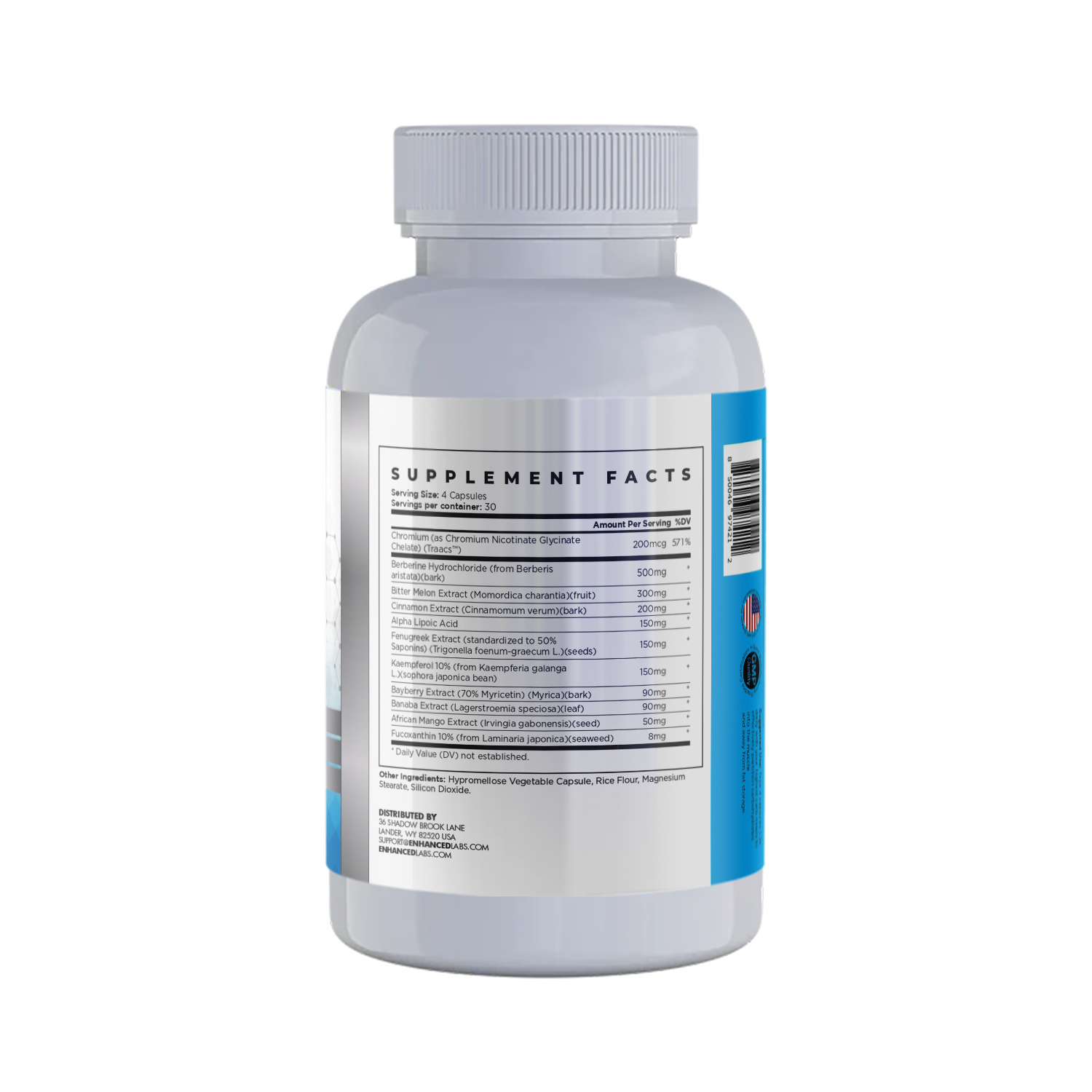 Slin Slin Glucose Disposal - 120 Capsules – Enhanced Labs